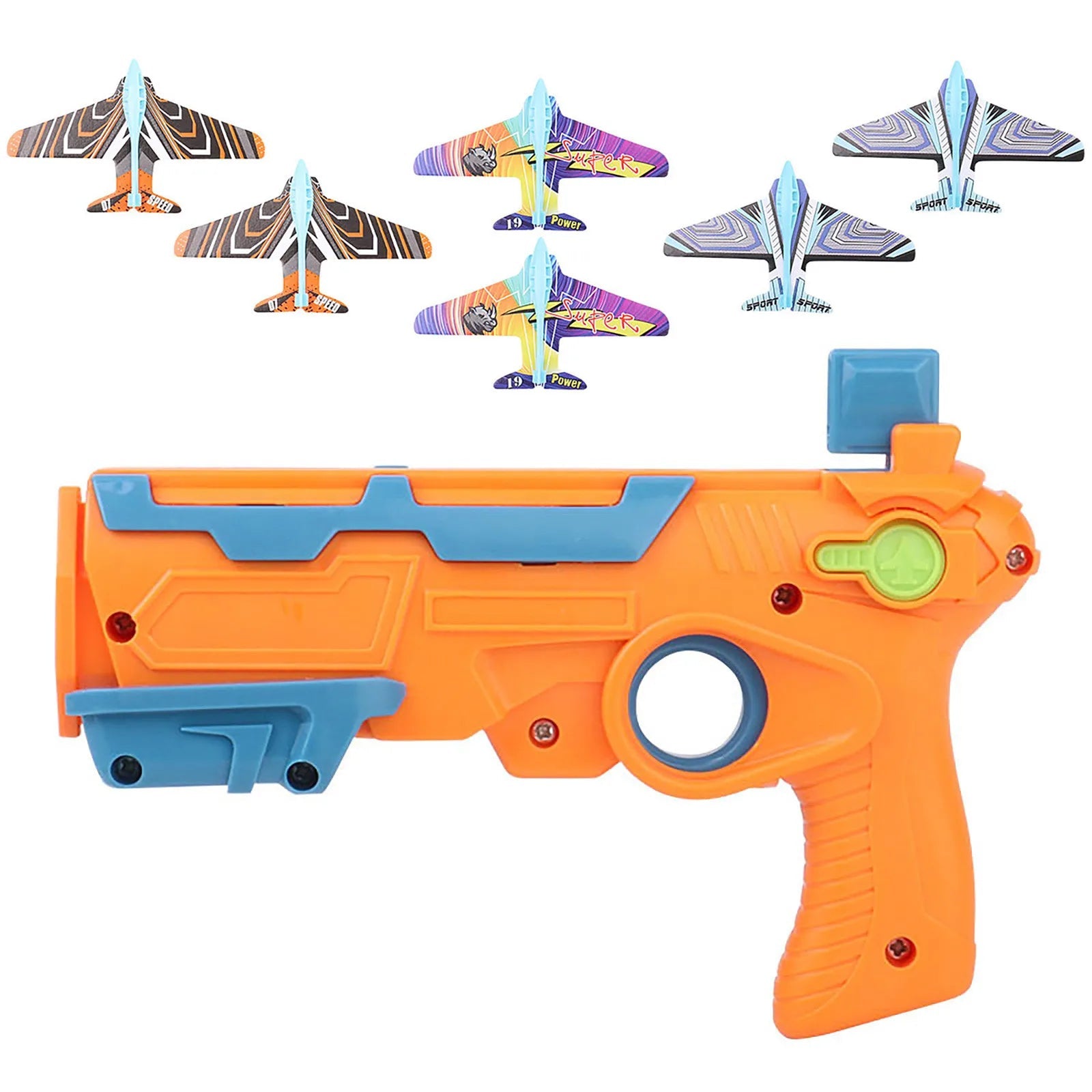 Lanceur d'avion - JetPop™ - Orange Bleu - GamePlayGame