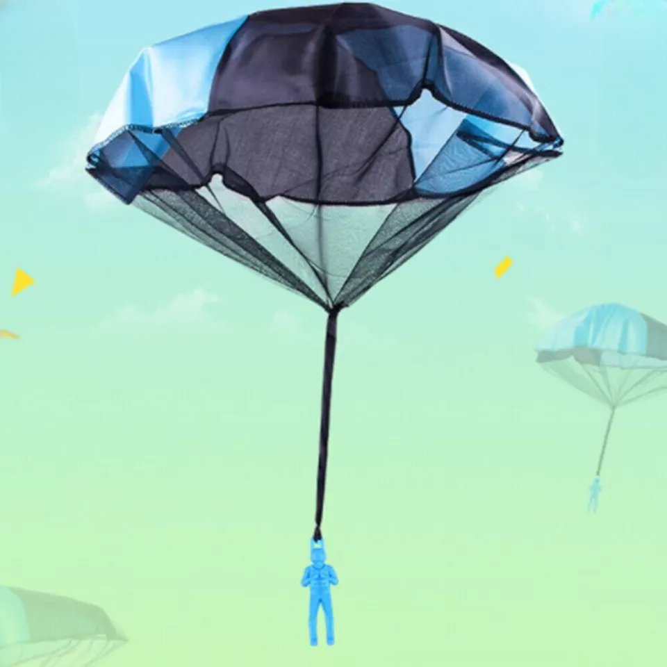 Le Jouet Parachute - ToyKidMiniParachute™ - Bleu - GamePlayGame