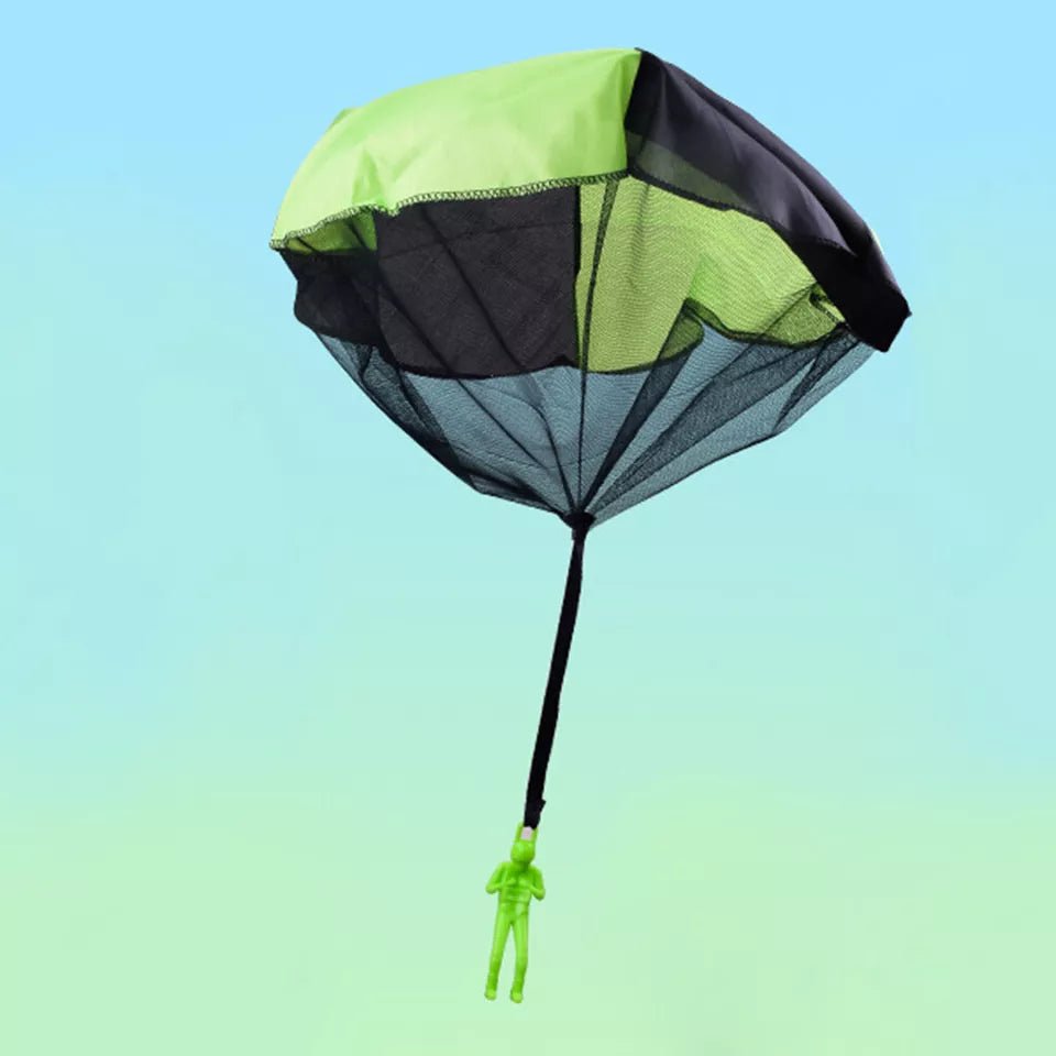 Le Jouet Parachute - ToyKidMiniParachute™ - Vert - GamePlayGame