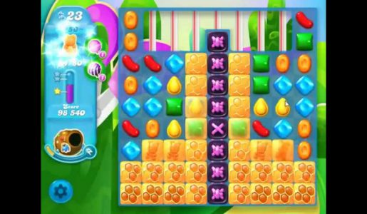 Candy Crush Soda Saga Level 450 Walkthrough【Gameplay】
