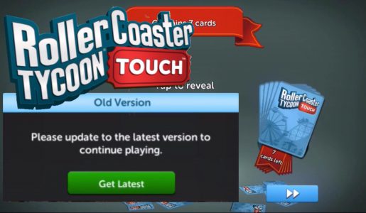An Update?? | Opening Packs | RollerCoaster Tycoon Touch (IOS & Android) | RCT Touch | #5【Play Games】