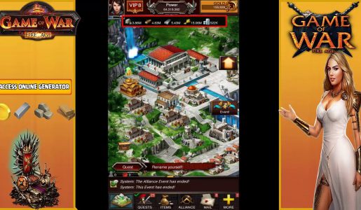 Game Of War Fire Age Hack – Cheats Unlimited Chips And Gold For Android IOS and Bluestack【Play Games】
