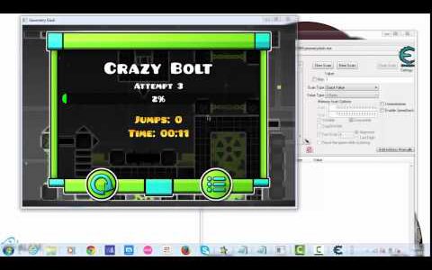 Geometry Dash World (GDW) Complete Any Level Hack! [Steam Tutorial]【Play Games】