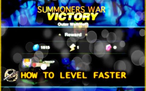 Summoners War – How To Level Faster (Powerlevelling Tips and tricks)【Play Games】
