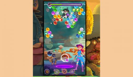 Bubble Witch 3 Saga Level 40 ~ Defeat Wilbur! boss level【Play Games】