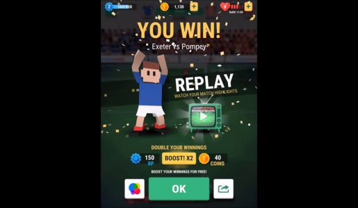 Tiny Striker World Football – Gameplay Walkthrough Part 1 (iOs Android)【Play Games】