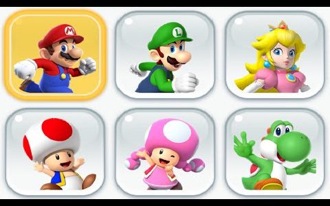 Super Mario Run – All Characters Unlocked + Gameplay Showcase