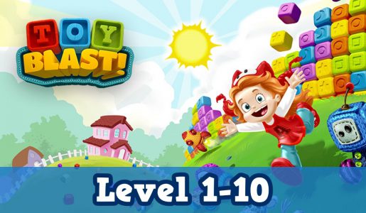 Toy Blast Level 1-10 Gameplay Walkthrough forBiginner【Play Games】
