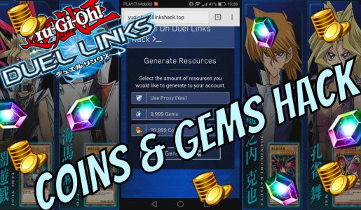 Yu Gi Oh Duel Links Hack – Free Gems & Coins (2017 Updated Cheats)【Play Games】