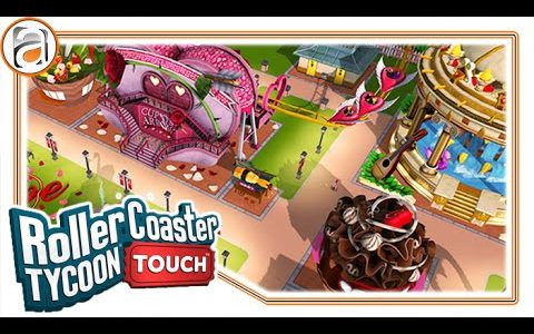 RollerCoaster Tycoon Touch – iOS iPad/iPhone App (By Atari) Gameplay [HD+] #02 Lets Play [DEUTSCH]【Play Games】