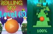 تختيم لعبة (5) Rolling Sky level【Play Games】